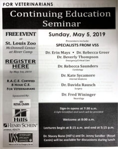 Continuing Education Seminar Flyer